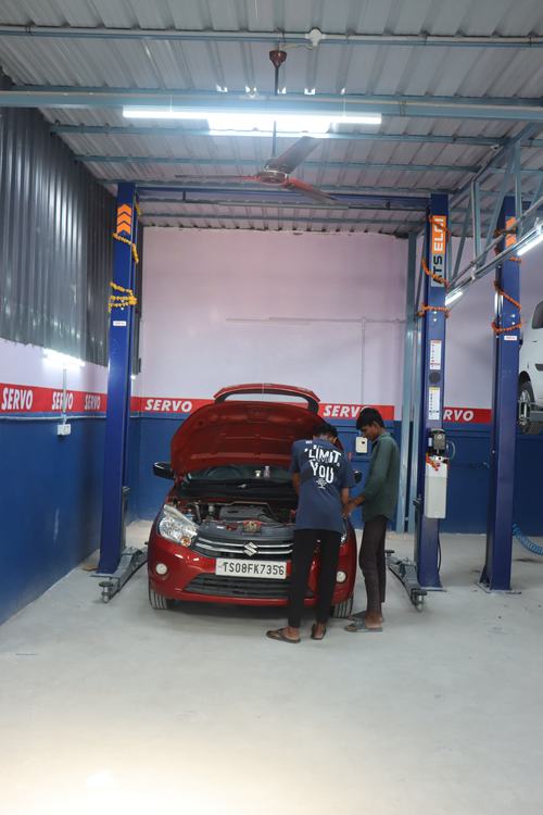 Engine Bay — Maruti Service