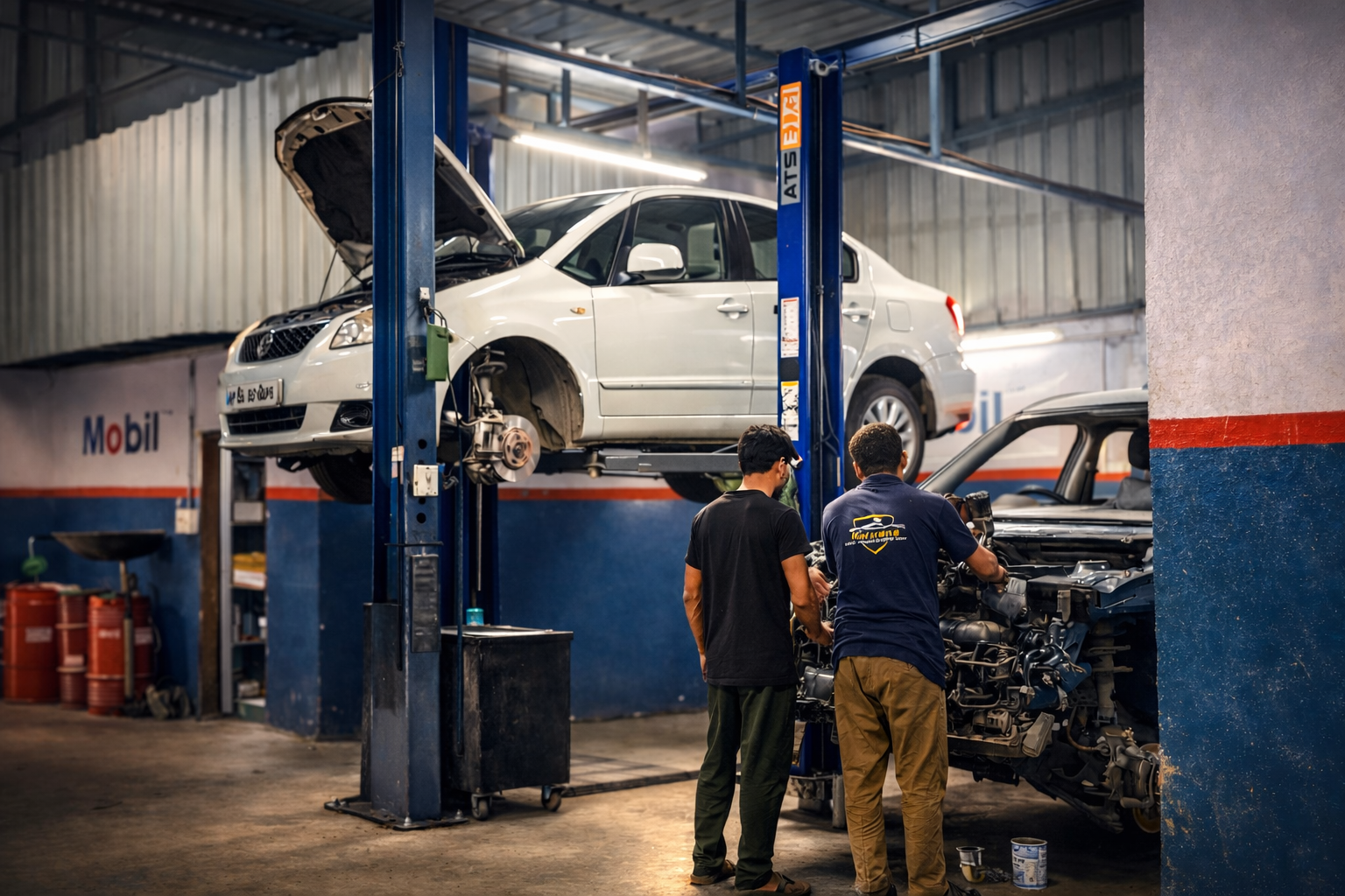 Kartrenz technicians at work
