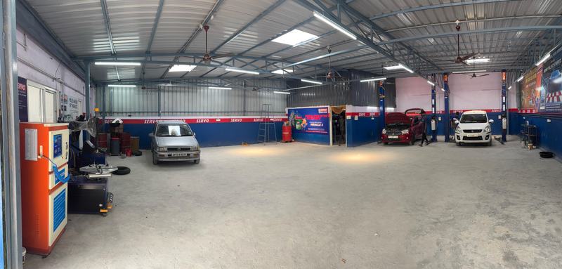 Workshop Bay — Panoramic